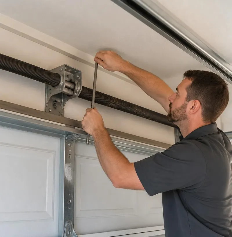 Garage Door Spring Repair in Vernon